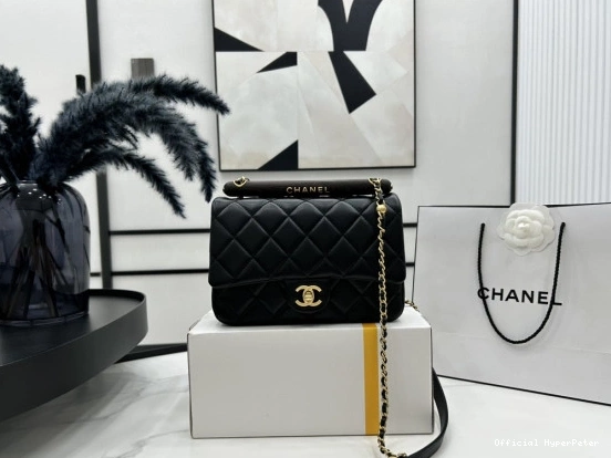 HyperPeter FLAP TOP WITH HANDLE BAG SMALL CHANEL 0727